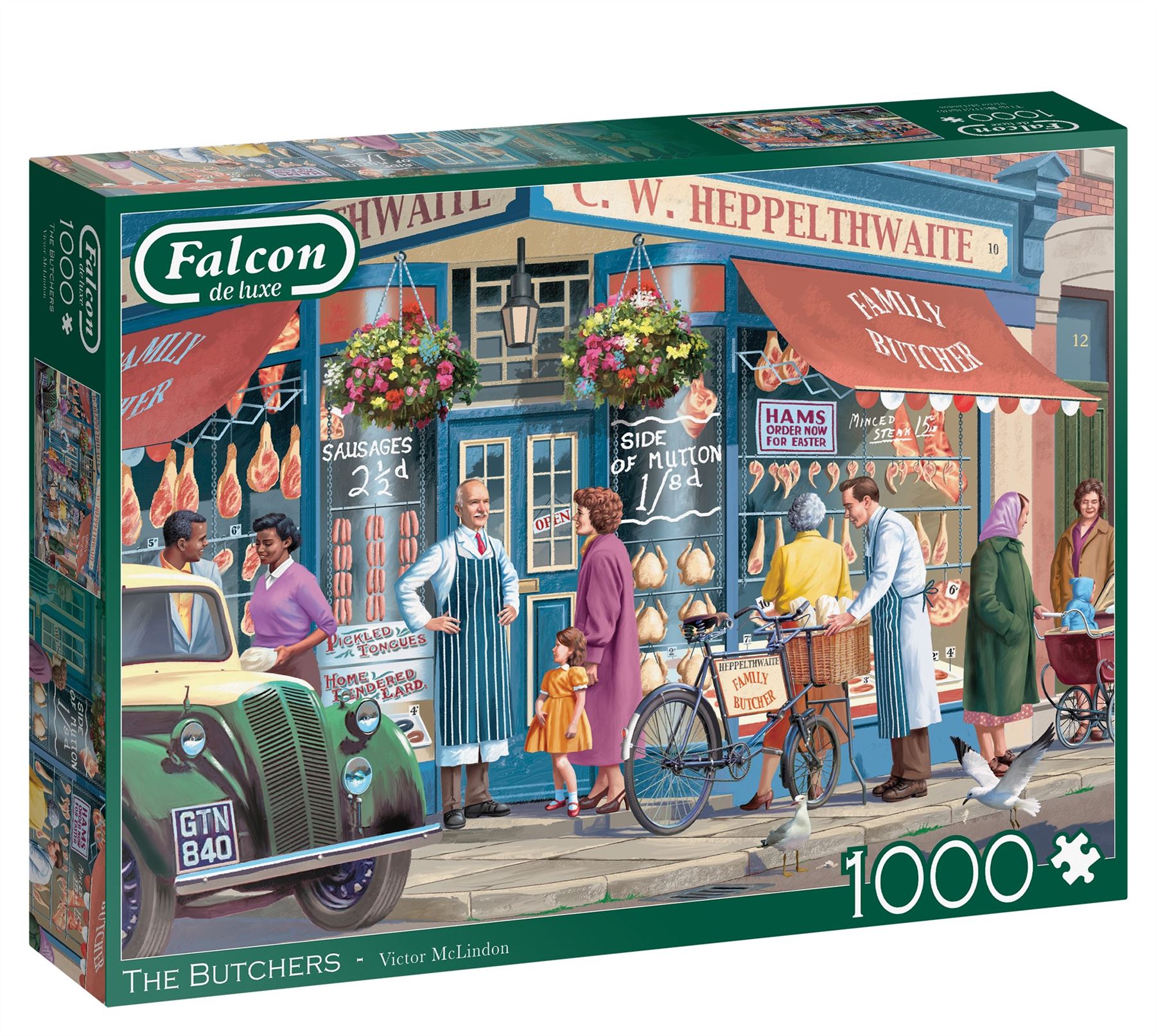 Falcon - The Butchers 1000 Piece Adult's Jigsaw Puzzle