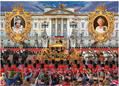 Falcon - The Queen’s Platinum Jubilee 1000 Piece Adult's Jigsaw Puzzle