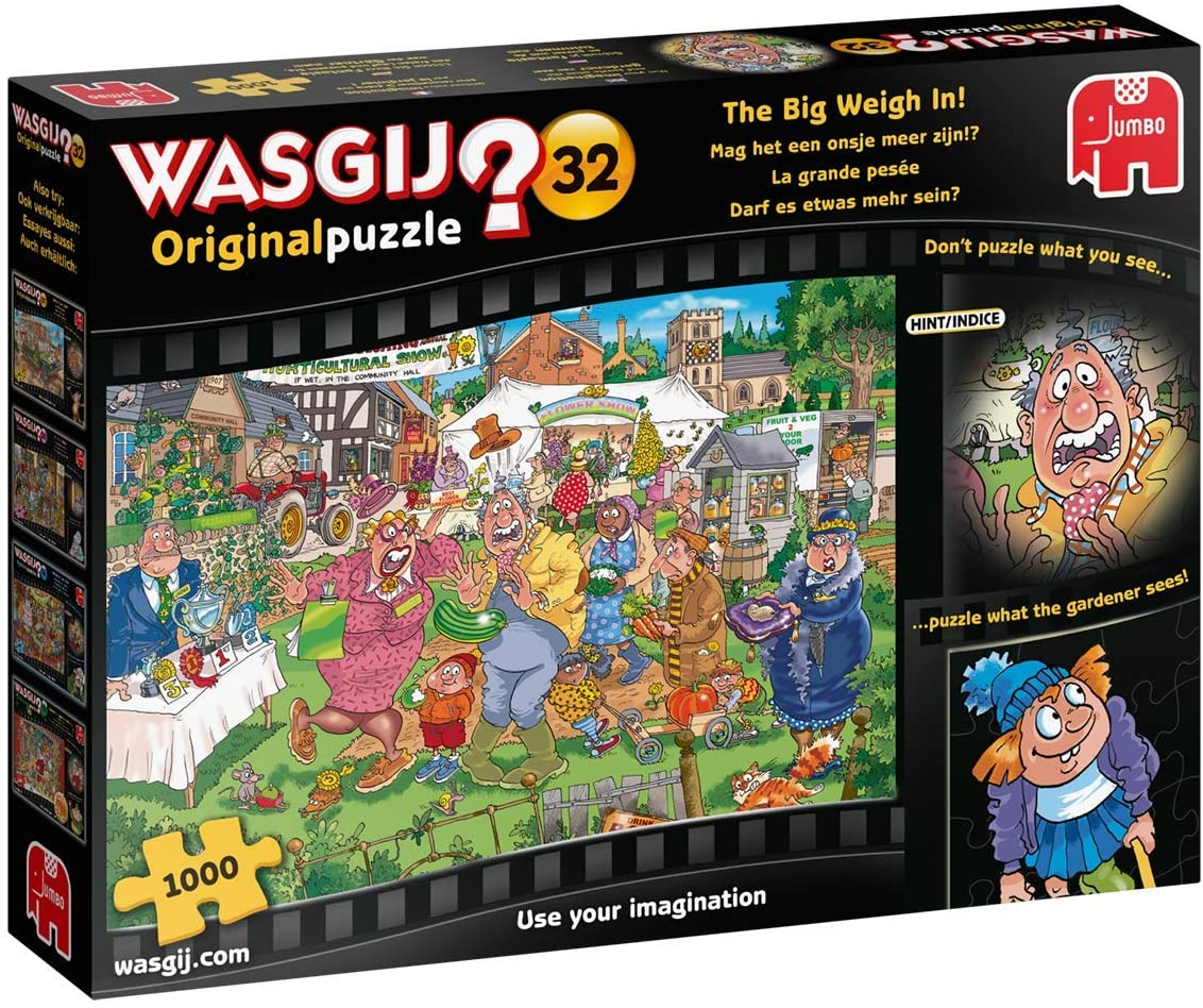 Jumbo - Wasgij? Retro Original #32 The Big Weigh In  1000 Piece Adult's Jigsaw Puzzle