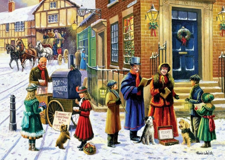 Gibsons - The Carol Singers 500 Piece Jigsaw Puzzle