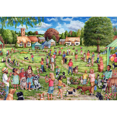 Gibsons - The Village Dog Show 1000 Piece Jigsaw Puzzle