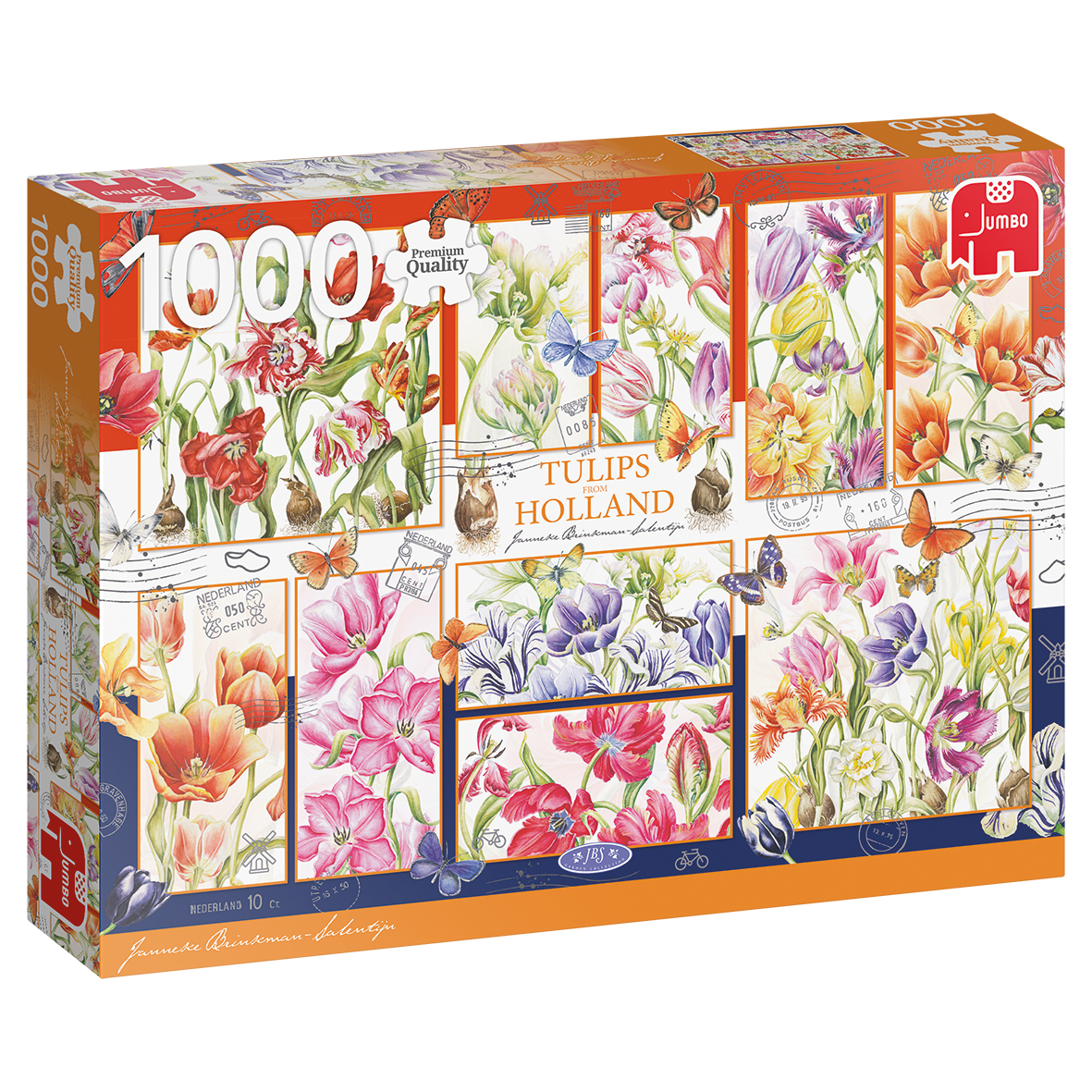 Jumbo - Tulips of Holland 1000 Piece Jigsaw Puzzle