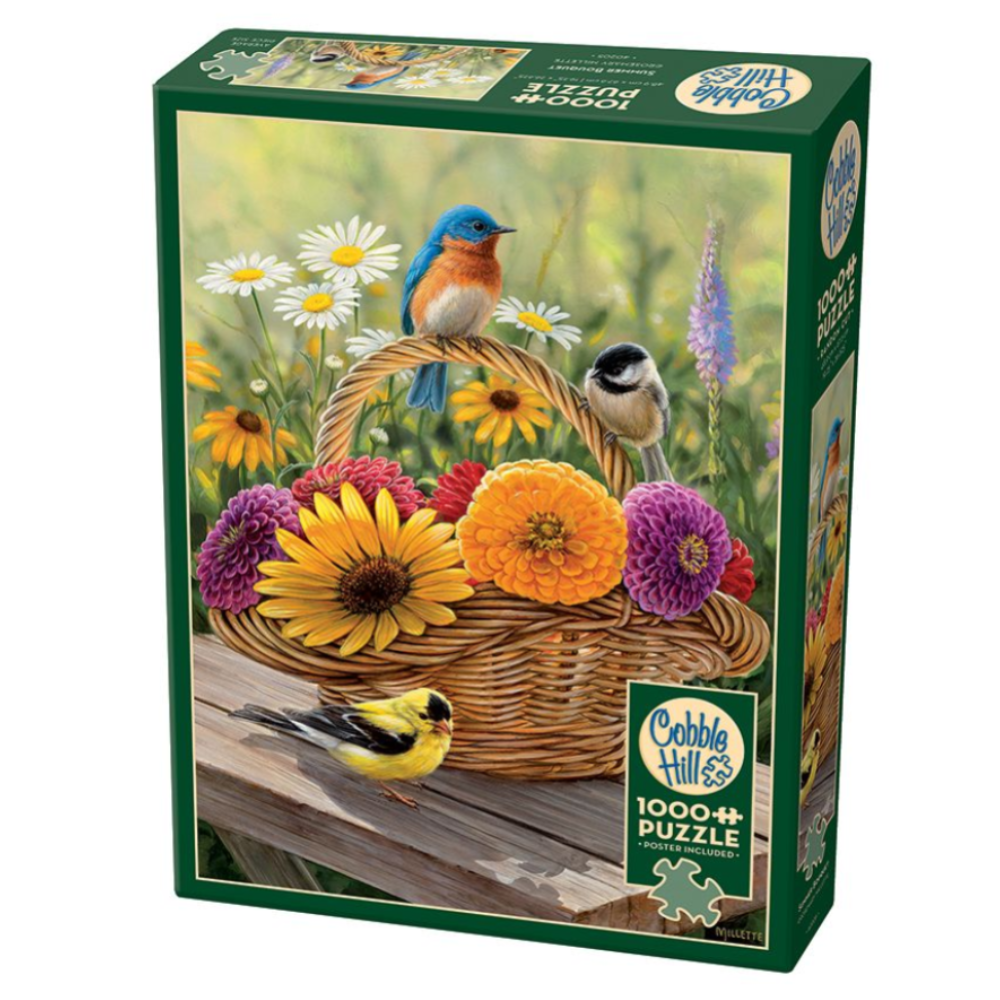 Cobble Hill - Summer Bouquet 1000 Piece Jigsaw Puzzle