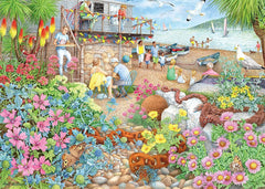 Ravensburger - Beach Garden Cafe 1000 Piece Jigsaw Puzzle