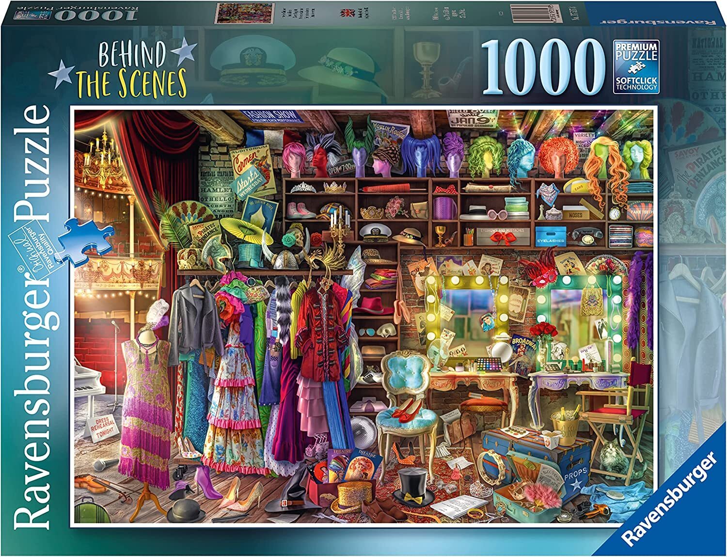 Ravensburger - Behind the Scenes 1000 Piece Jigsaw Puzzle