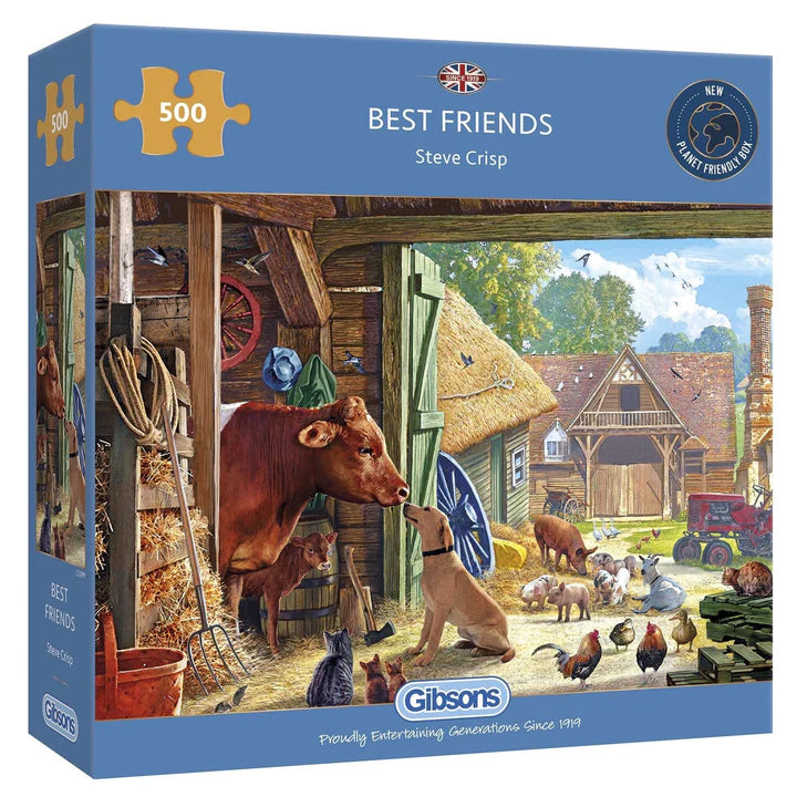 Gibsons - Best Friends 500 Piece Jigsaw Puzzle - DISC