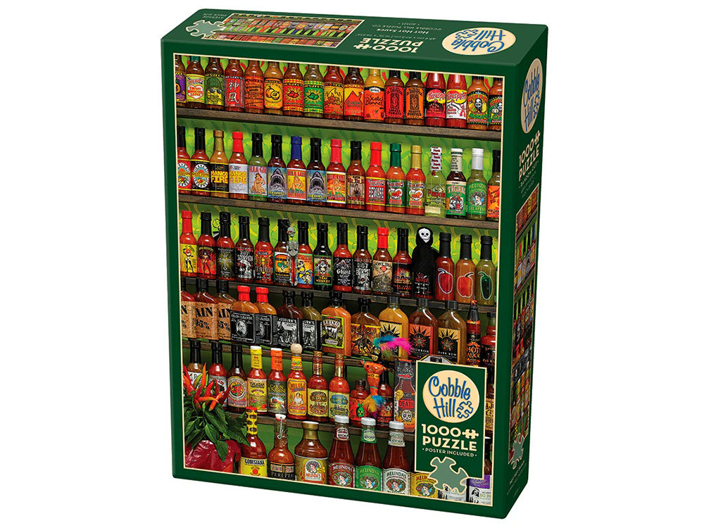 Cobble Hill - Hot Hot Sauce 1000 Piece Jigsaw Puzzle