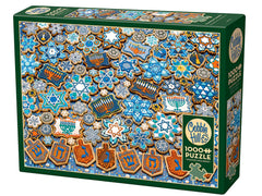 Cobble Hill - Hanukkah Cookies 1000 Piece Jigsaw Puzzle