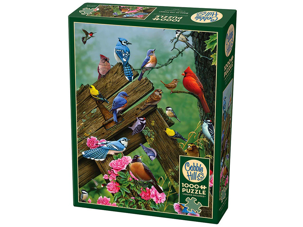 Cobble Hill - Birds of the Forest 1000 Piece Jigsaw Puzzle