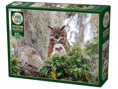 Cobble Hill - Great Horned Owl 1000 Piece Jigsaw Puzzle