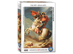 Eurographics - David, Napoleon Crossing 1000 Piece Jigsaw Puzzle