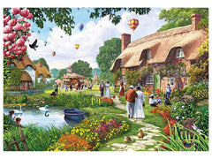 Gibsons - Lakeside Cottage 100 XXL 100 Piece Jigsaw Puzzle