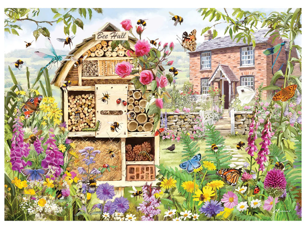 Gibsons - Bee Hall 1000 Piece Jigsaw Puzzle