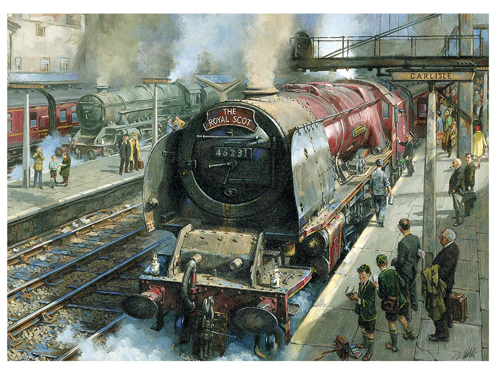 Gibsons - Spotters at Carlisle Puzzle 1000 Piece Jigsaw Puzzle