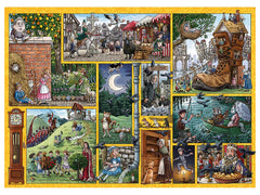 Gibsons - Nursery Rhymes Thru 1000 Piece Jigsaw Puzzle