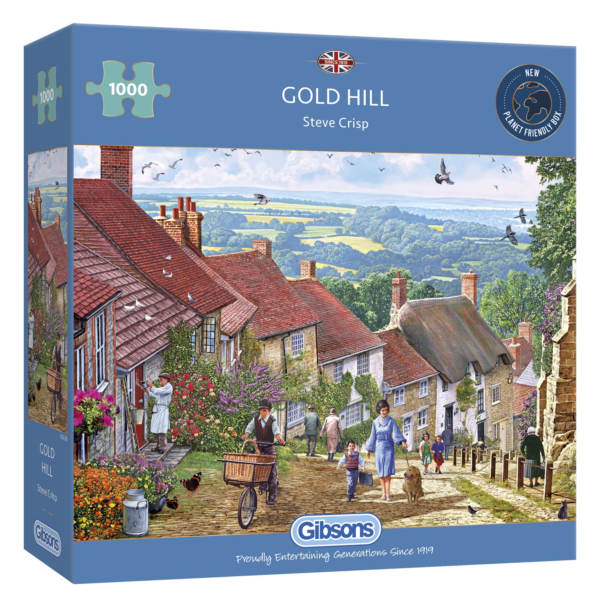 Gibsons - Gold Hill 1000 Piece Jigsaw Puzzle - DISC