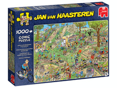 Jumbo - Jan Van Haasteren Cyclocross Championship 1000 Piece Adult's Jigsaw Puzzle