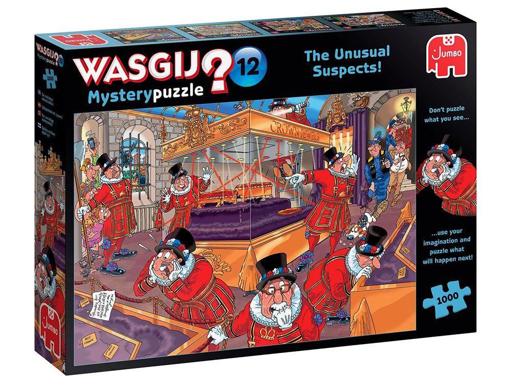 Jumbo - WASGIJ? Mystery #12 The Unusual Suspects 1000 Piece Adult's Jigsaw Puzzle