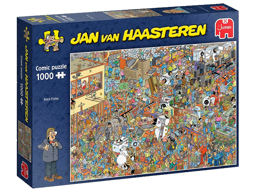 Jumbo - Jan van Haasteren: Black Firday 1000 Piece Adult's Jigsaw Puzzle