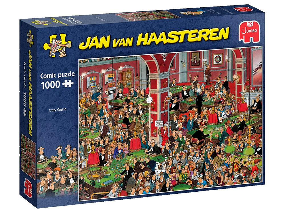 Jumbo - Jan van Haasteren: Crazy Casino 1000 Piece Adult's Jigsaw Puzzle