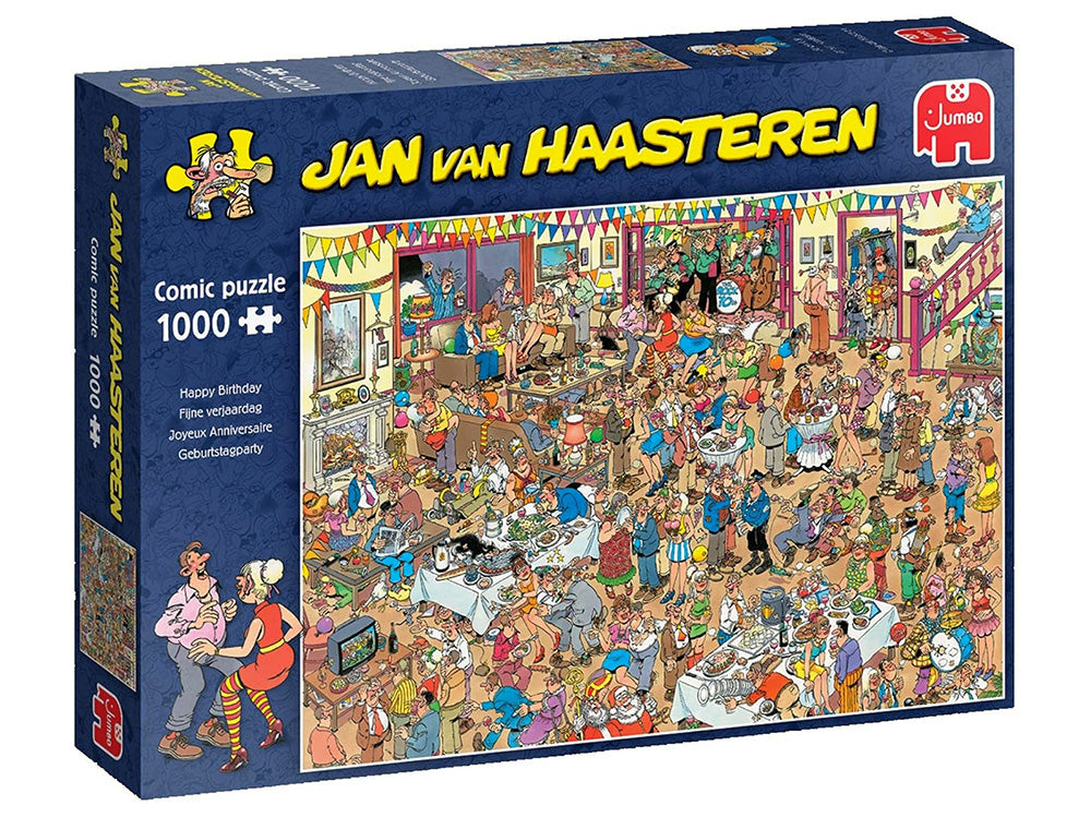 Jumbo - Jan van Haasteren: Happy Birthday 1000 Piece Adult's Jigsaw Puzzle