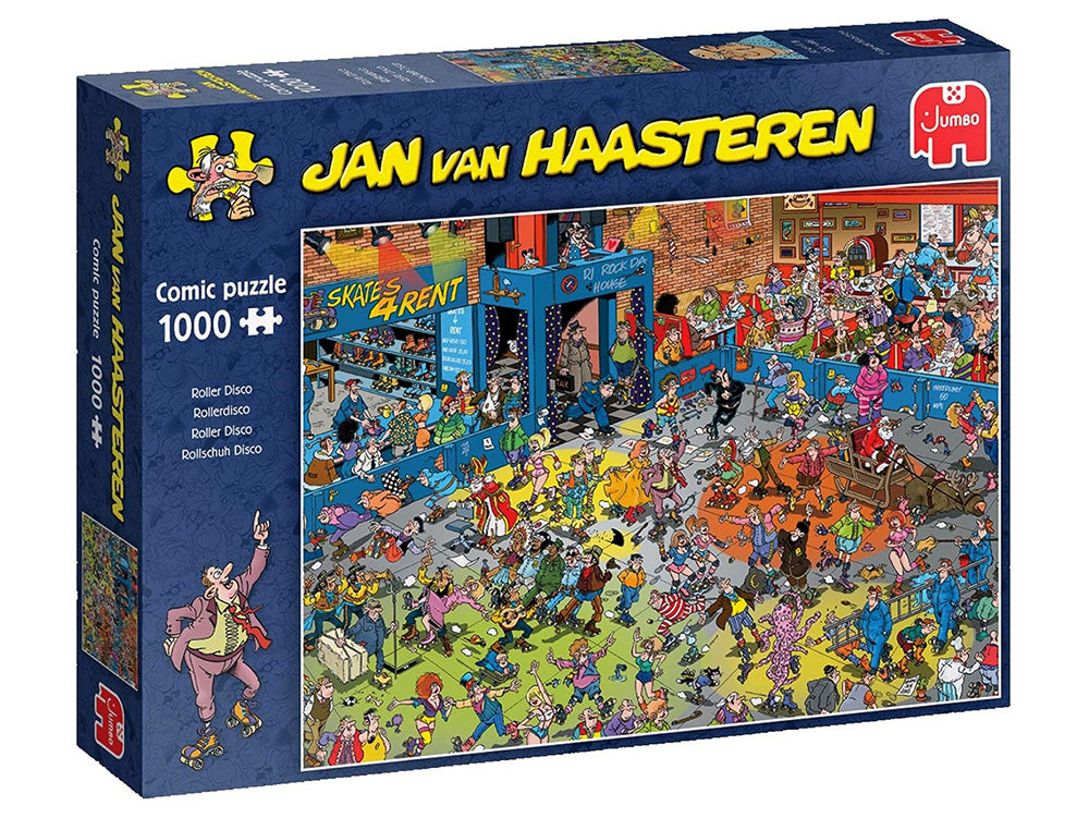 Jumbo - Jan van Haasteren: Roller Disco 1000 Piece Adult's Jigsaw Puzzle