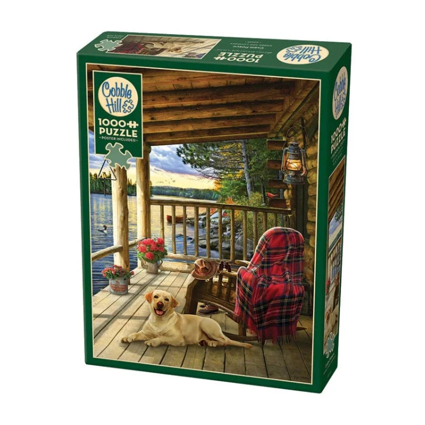 Cobble Hill - Cabin Porch 1000 Piece