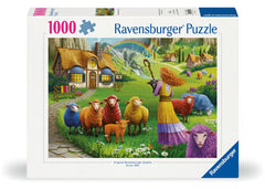 Ravensburger - Colorful Wool 1000 Piece Jigsaw Puzzle