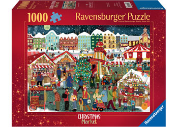 Ravensburger - Christmas Market 1000 Piece Jigsaw Puzzle