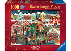 Ravensburger - Christmas Market 1000 Piece Jigsaw Puzzle