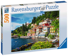 Ravensburger - Lake Como Italy 500 Piece Puzzle