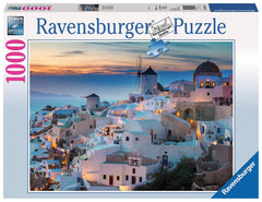 Ravensburger -  Santorini/Cinque Terre 1000 Piece Adult's Jigsaw Puzzle