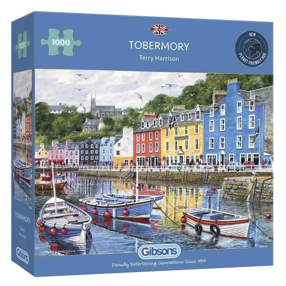 Gibsons - Tobermory 1000 Piece Jigsaw Puzzle