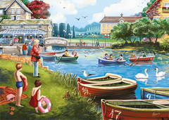 Falcon - The Boating Lake 1000 Piece Jigsaw Puzzle