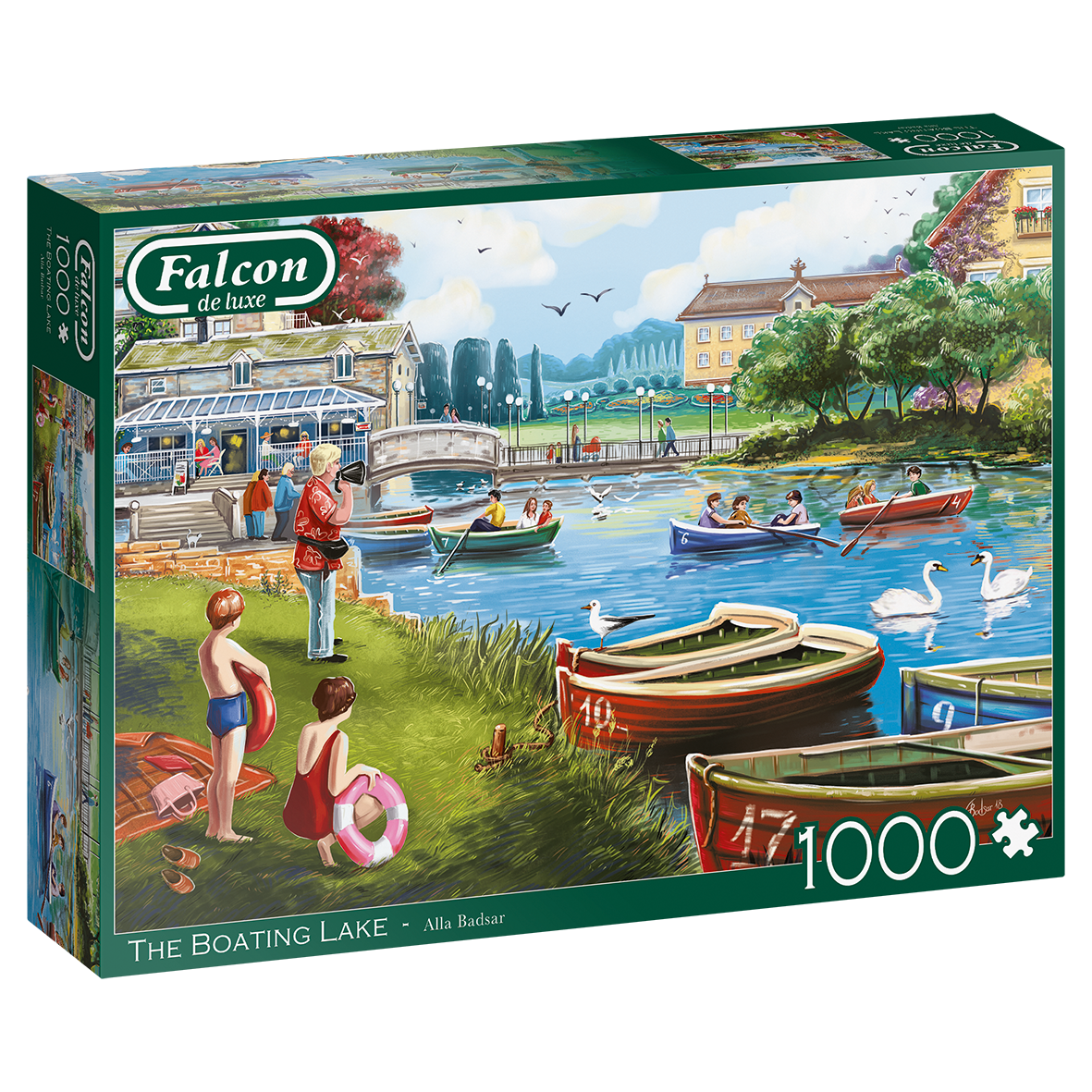 Falcon - The Boating Lake 1000 Piece Jigsaw Puzzle