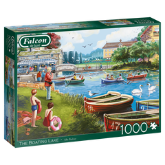 Falcon - The Boating Lake 1000 Piece Jigsaw Puzzle