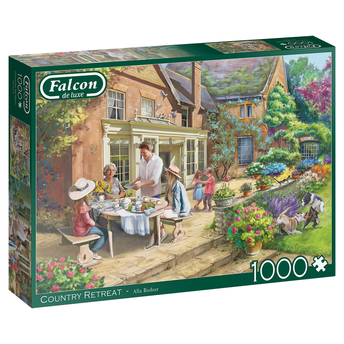 Falcon - Country Retreat 1000 Piece Adult's Jigsaw Puzzle