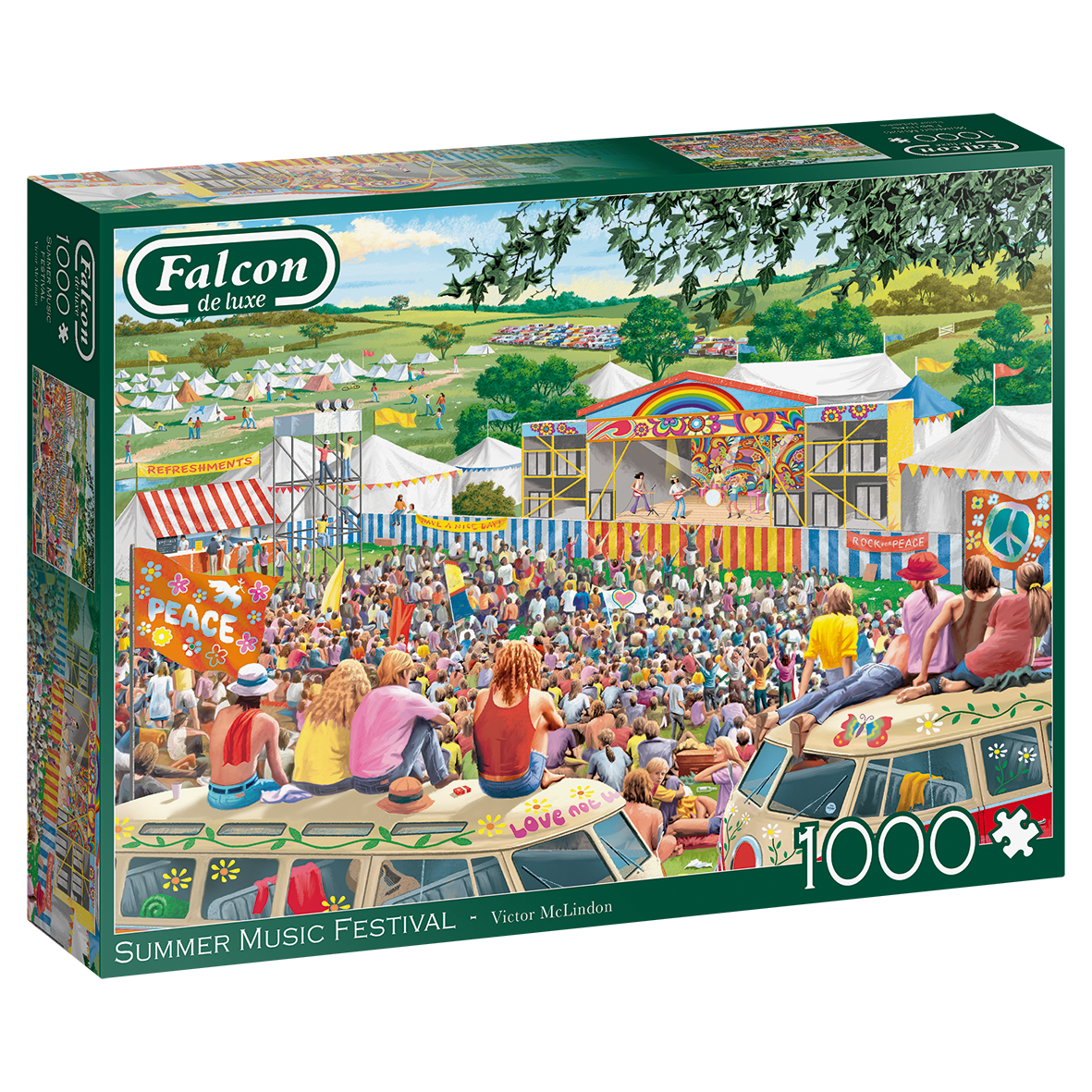 Falcon - Summer Music Festival 1000 Piece Adult's Jigsaw Puzzle