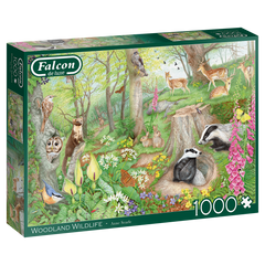 Falcon - Woodland Life 1000 Piece Adult's Jigsaw Puzzle