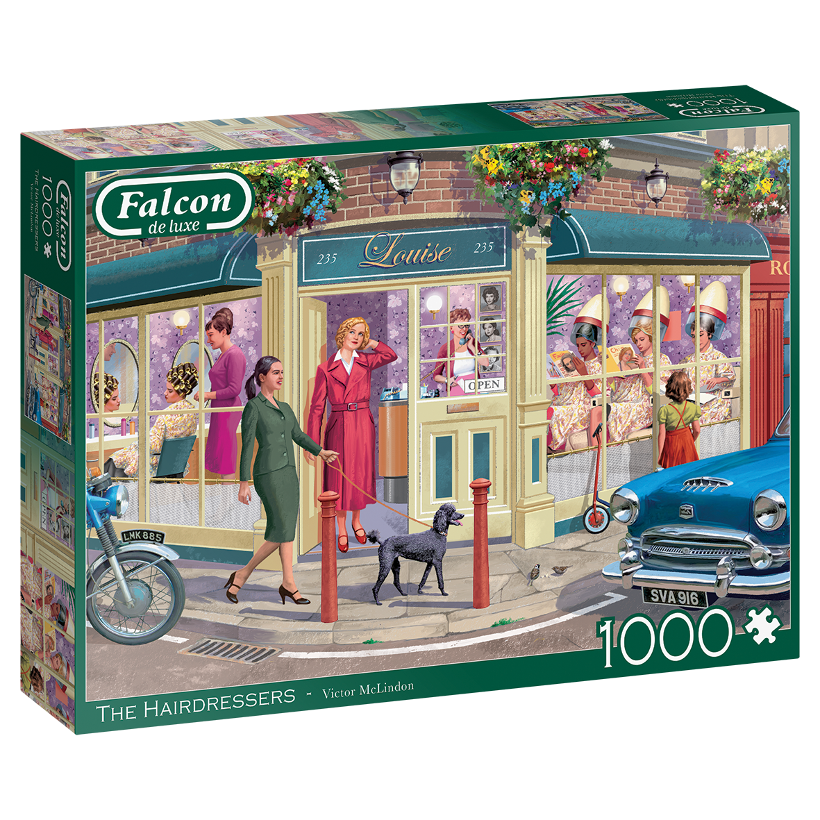 Falcon - The Hairdressers 1000 Piece Adult's Jigsaw Puzzle