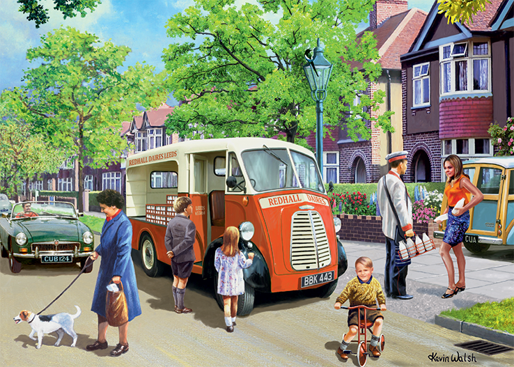 Falcon - The Milkman 1000 Piece Adult's Jigsaw Puzzle