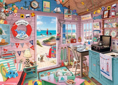 Ravensburger - My Haven No 7: The Beach Hut 1000 Piece Jigsaw Puzzle