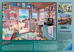 Ravensburger - My Haven No 7: The Beach Hut 1000 Piece Jigsaw Puzzle