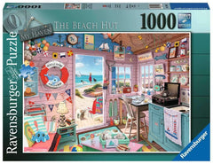 Ravensburger - My Haven No 7: The Beach Hut 1000 Piece Jigsaw Puzzle