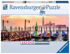 Ravensburger - Gondolas in Venice Panorama 1000 Piece Jigsaw Puzzle