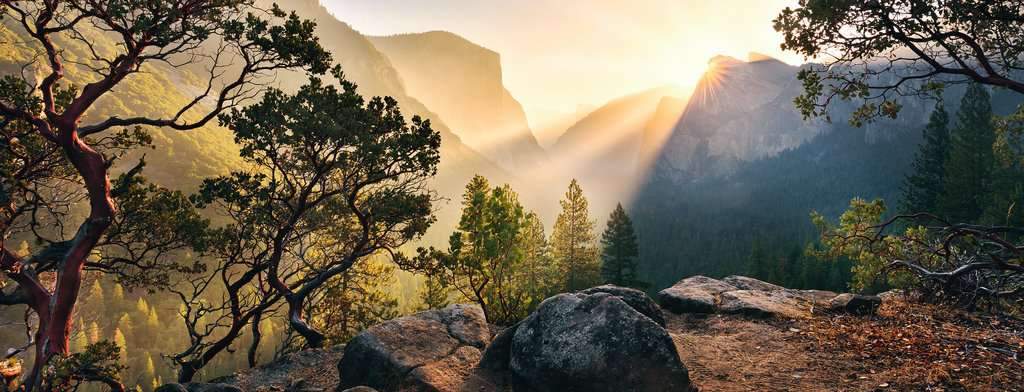 Ravensburger - Nature Edition No 10 Panorama: Yosemite Park Puzzle 1000 Pieces