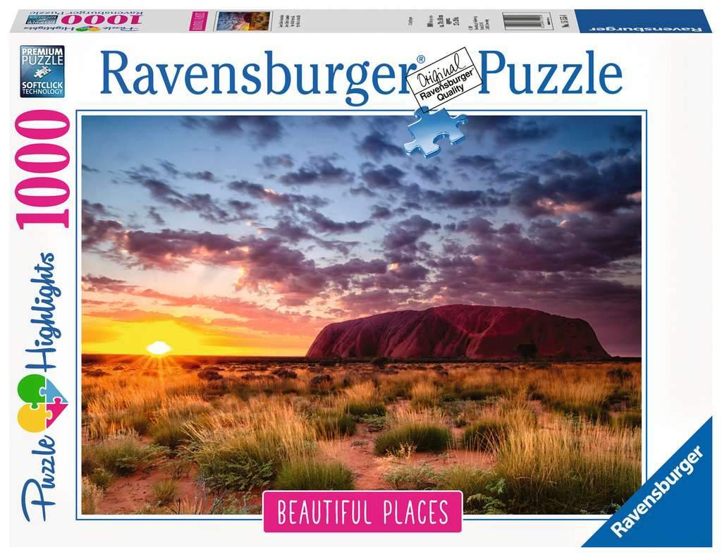 Ravensburger - Ayers Rock Australia 1000 Piece Jigsaw Puzzle