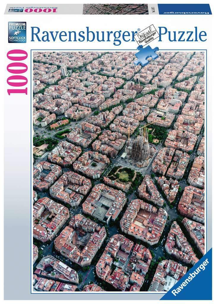 Ravensburger - Barcelona from Above 1000 Piece Puzzle