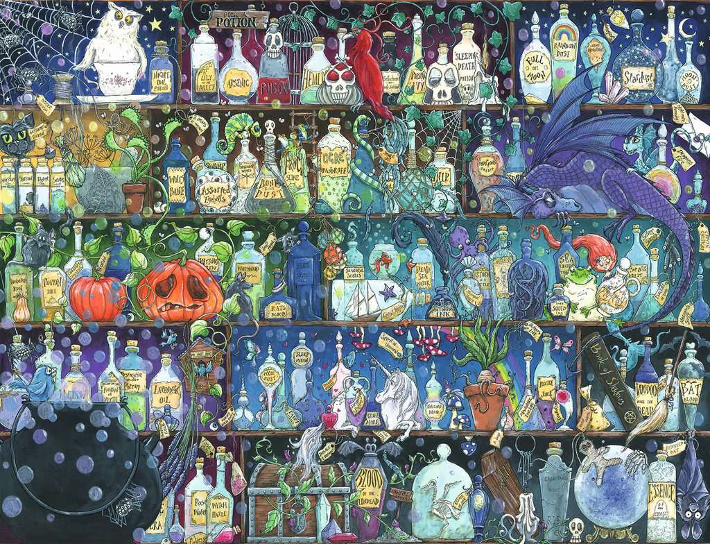 Ravensburger - Poisons and Potions 2000 Piece Jigsaw