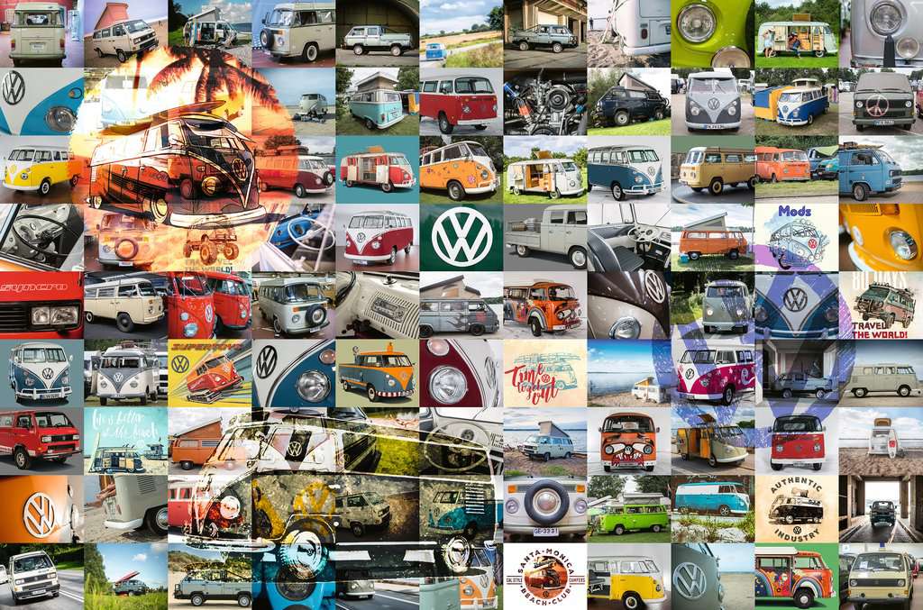 99 VW Bulli Moments 3000pc